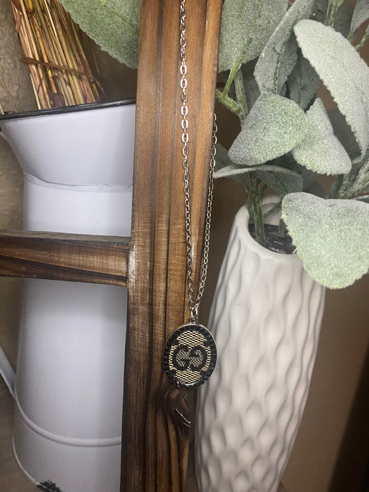 Upcycled GG Silver Necklace