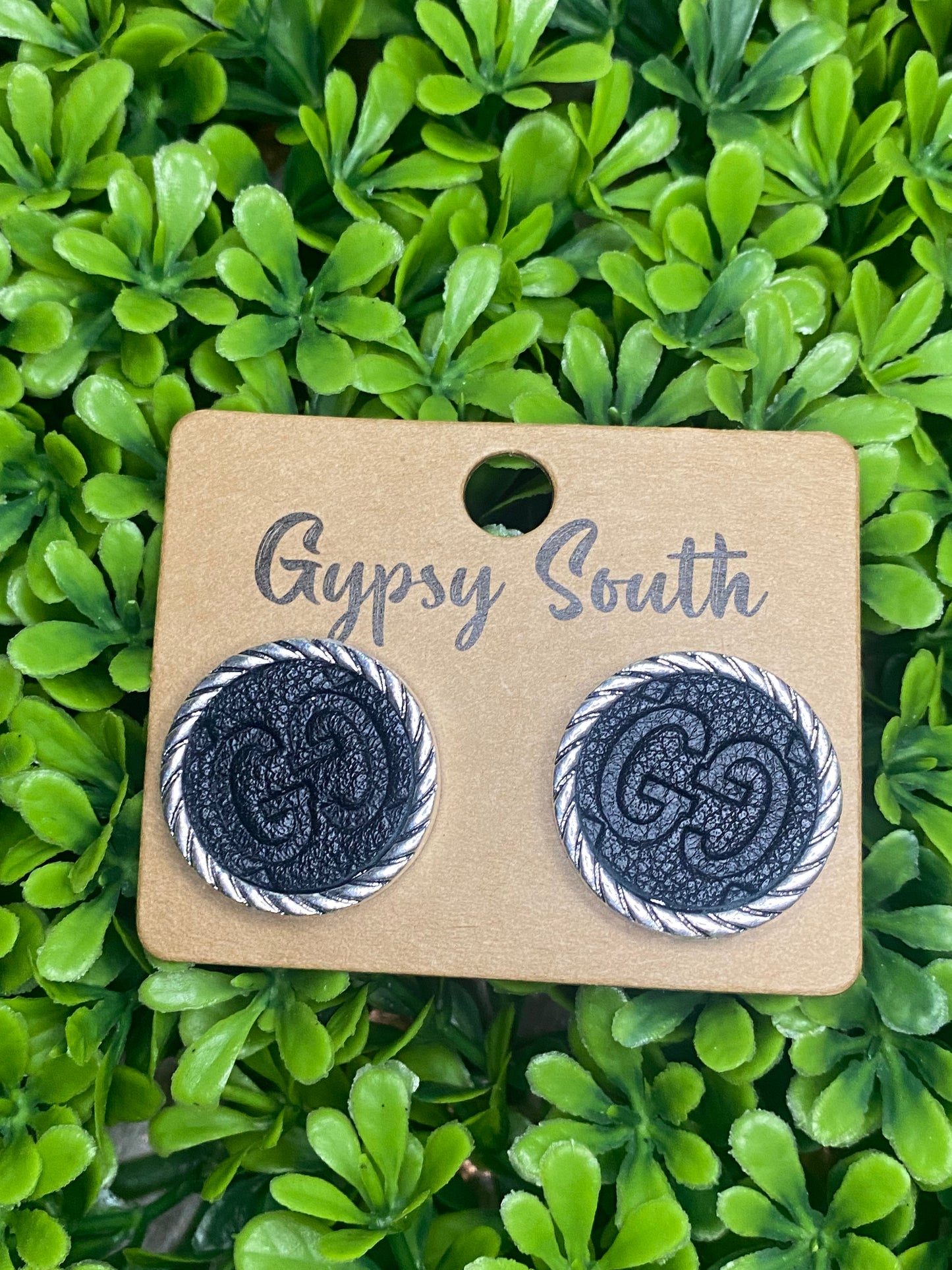 Upcycled GG Silver Studs- Options