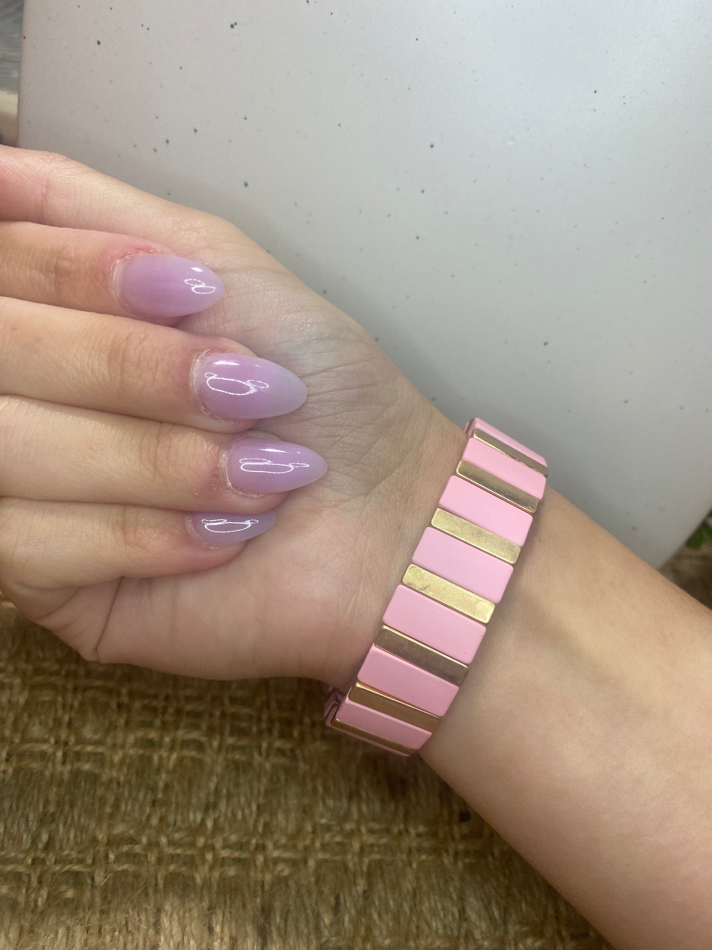 Stretchy Enamel Bracelet