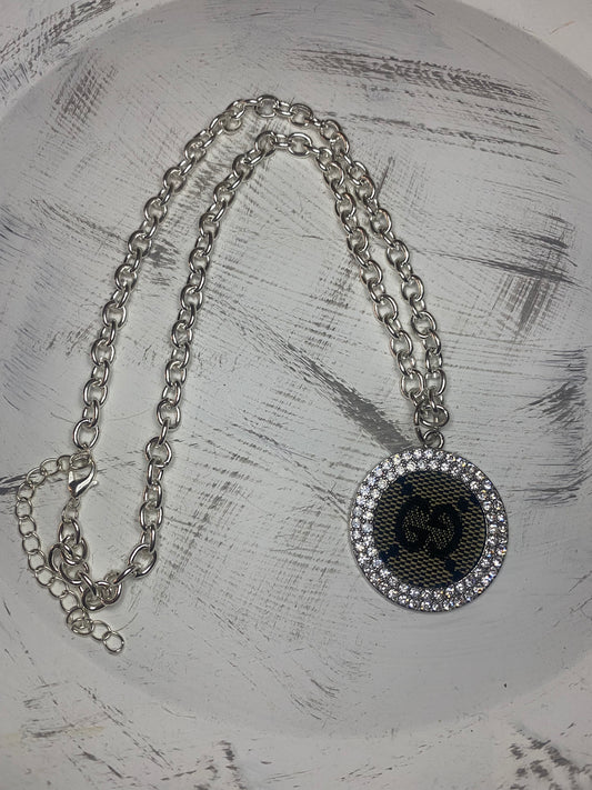Upcycled GG Silver Necklace