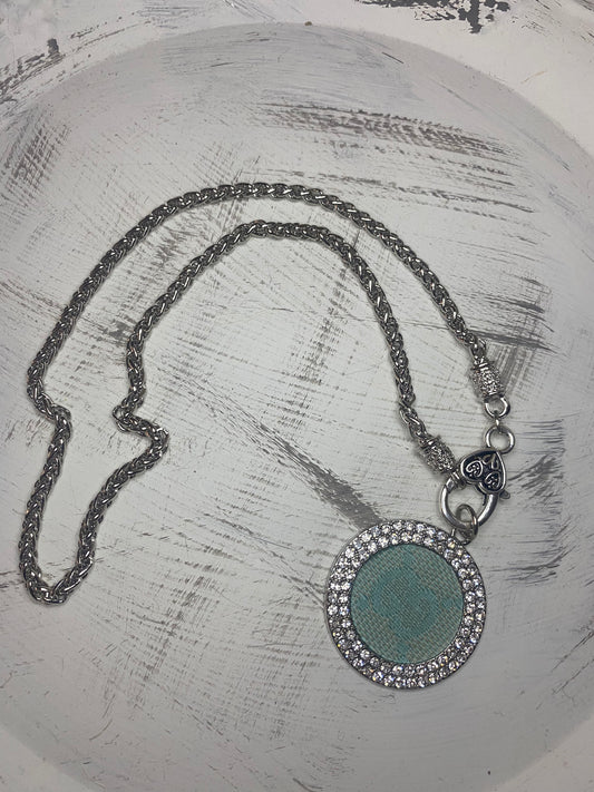 Upcycled GG Tiffany Silver Latch Necklace