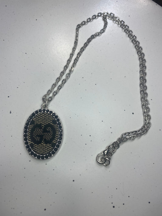 Upcycled GG Silver Necklace