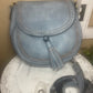 Front Tassel Saddlebag Purse