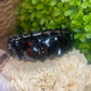 Upcycled LV Black Crystal Bracelet