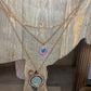 Upcycled Tiffany GG 3 Layer Gold Necklace