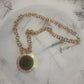 Upcycled LV Gold Necklace