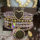 Upcycled LV Pretty Pink Bracelet Stack