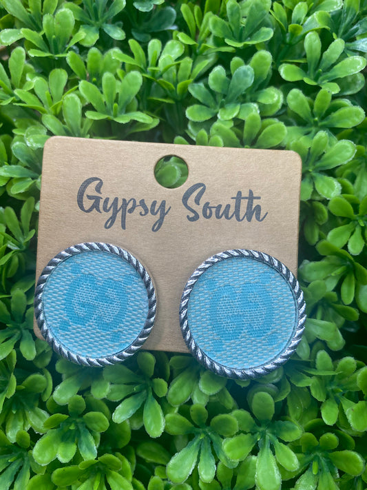 Upcycled GG Silver Studs- Options