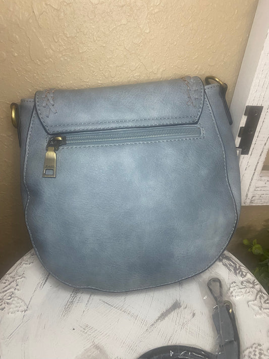 Front Tassel Saddlebag Purse