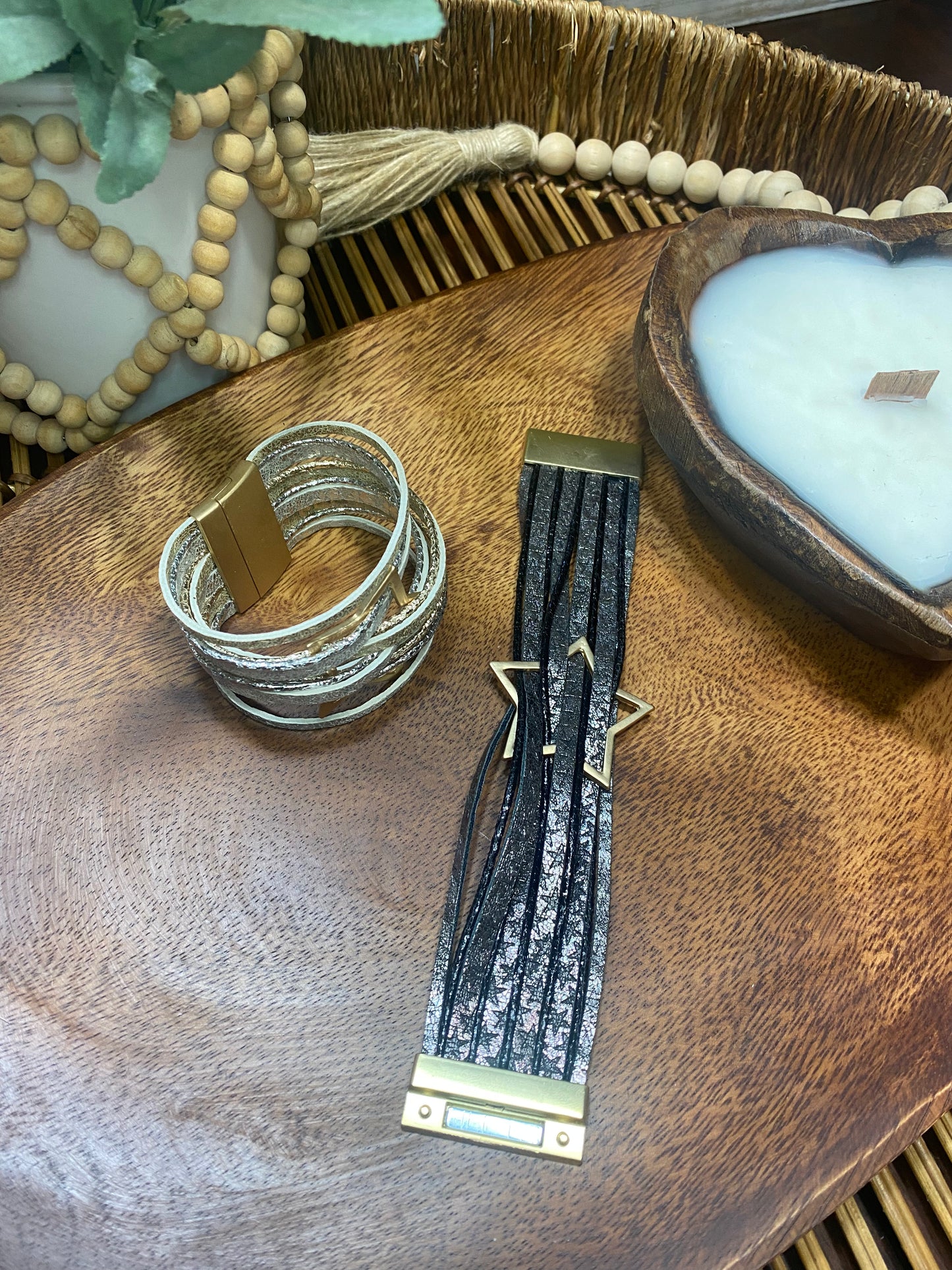 Magnetic Star Cuff Bracelet