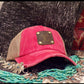Upcycled LV Criss Criss Hat- Pink