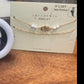 2 pc Precious Stone Anklet Set
