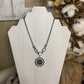 Upcycled LV Silver Design Necklace