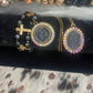 Upcycled Black GG Gold Necklace