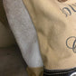 Clea Ray Fabric Tote with Cowhide Trime