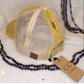 Upcycled LV Ponytail- Yellow