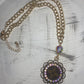 Upcycled LV Charm Gold Necklace