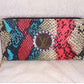 Upcycled LV Wallet- Snake