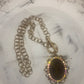Upcycled LV Gold Necklace