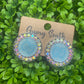 Upcycled GG Stud Earrings Crystals-options