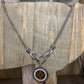 Upcycled LV Silver Design Necklace