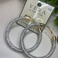Statement Rhinestone Hoop Earrings