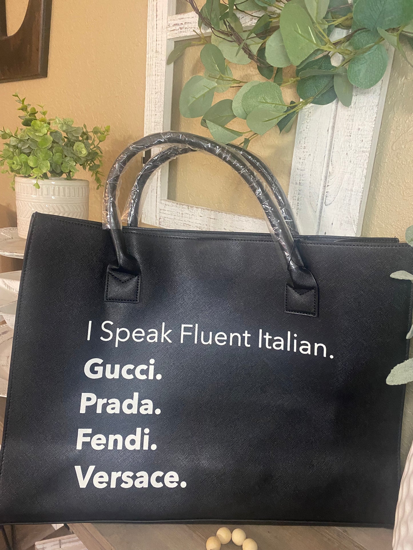 I Speak Fluent in... Bag