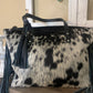 Leather Cowhide Fringe Bag