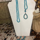 Natural Stone Necklace & Earring Set