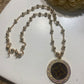 Upcycled LV Bead Necklace