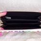 Upcycled LV Wallet- Colorful Leopard