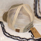 Upcycled LV Baseball Hat- Sage