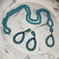 Natural Stone Necklace & Earring Set