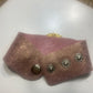 Upcycled LV Pink Shimmer Soft Cuff